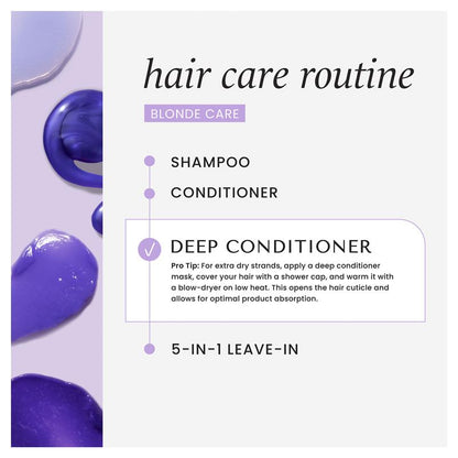 Hask Blonde Care Purple Deep Conditioner 50g Sachet