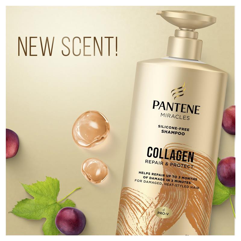 Pantene Miracles Collagen Repair & Protect Shampoo 650ml