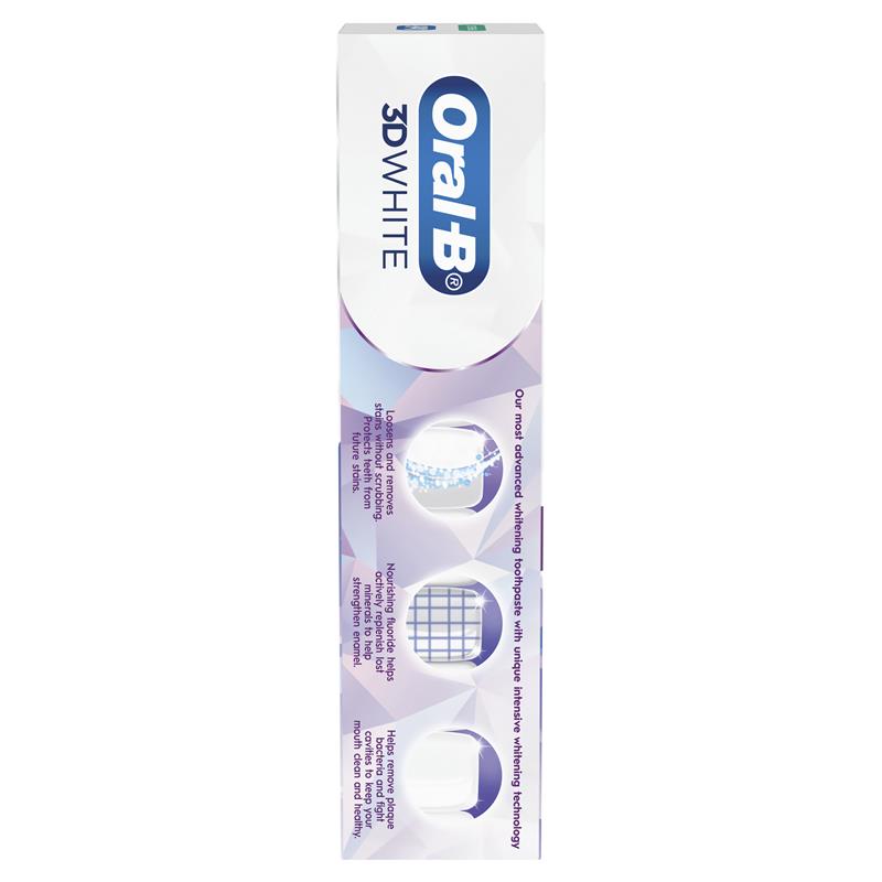 Oral-B 3D White Intensive Whitening Toothpaste - Freshness Blast 94g