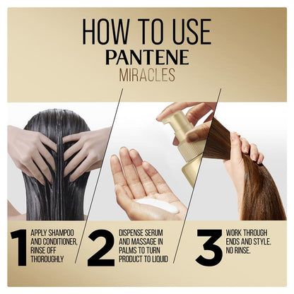 Pantene Miracles Hyaluron Clarify & Hydrate Silicone-Free Shampoo 650ml