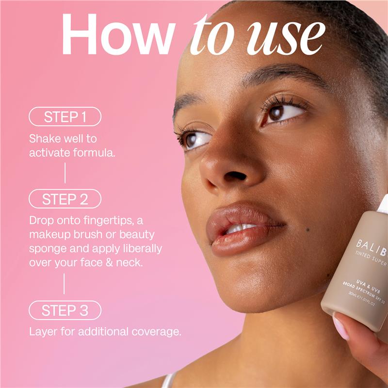 Bali Body Tinted Super Serum - Tan SPF30 (30ml)