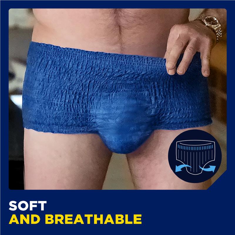 TENA Men Active Fit Plus Incontinence Pants S/M 9 Pants