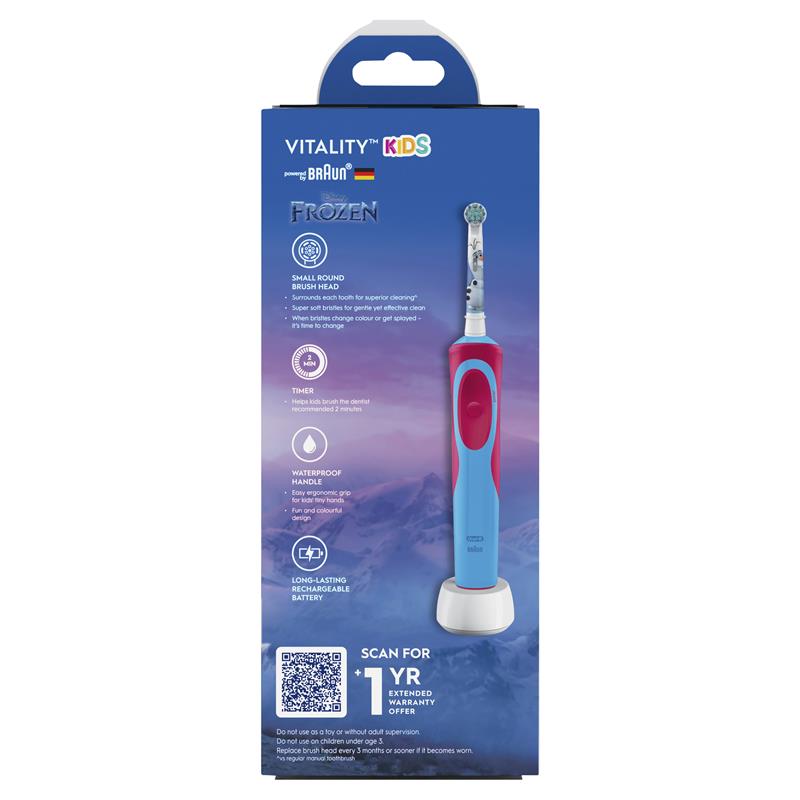Oral-B Vitality Kids Electric Toothbrush - Frozen Design