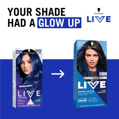 Schwarzkopf Live Colour Permanent Blue Mercury