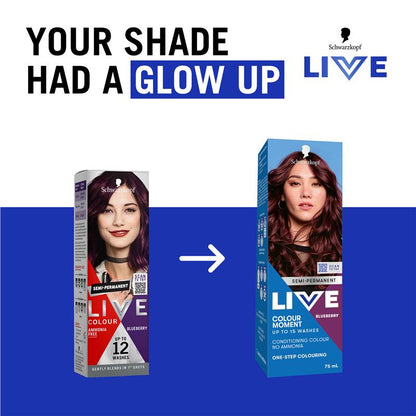 Schwarzkopf LIVE Colour Blueberry Semi Permanent 75ml