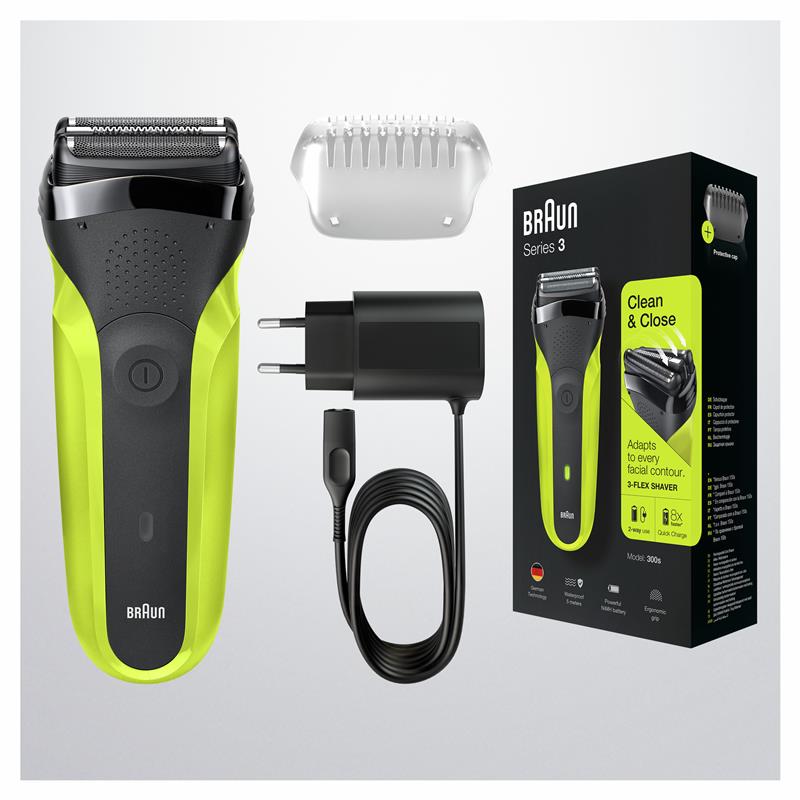 Braun Series 3 300S Electric Shaver for Men
