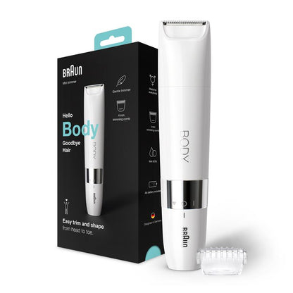 Braun BS1000 Body Mini Trimmer | Compact Waterproof Groomer