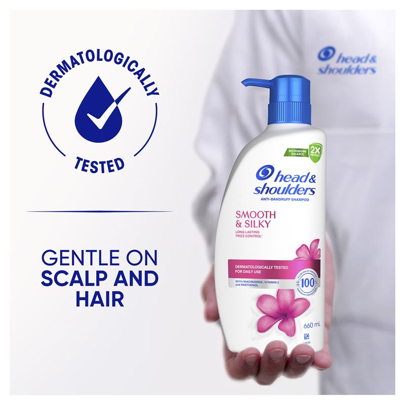 Head & Shoulders Smooth & Silky Shampoo 660ml