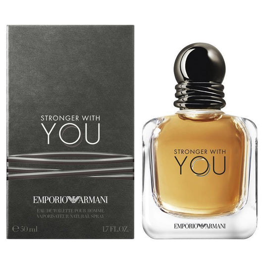 Emporio Armani Stronger With You Eau de Toilette 50ml - A Magnetic Fragrance for Modern Men