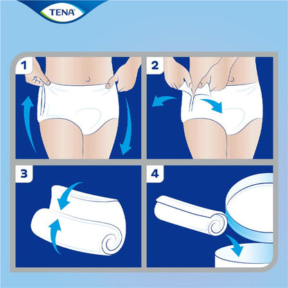 Tena ProSkin Super XL Incontinence Pants, Super Absorbent, 12 Pants