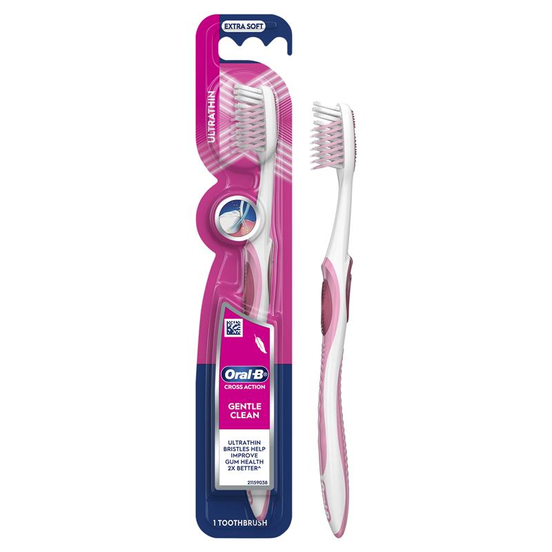 Oral-B Cross Action Ultrathin Toothbrush - 1 Pack