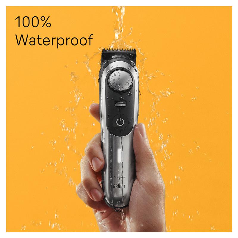 Braun Series 5 BT5440 Waterproof Beard Trimmer for Men, 40 Lengths, 100-min