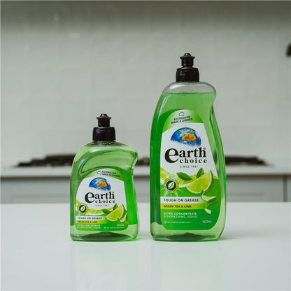 Earth Choice Ultra Concentrate Dishwashing Liquid - Green Tea & Lime 900ml