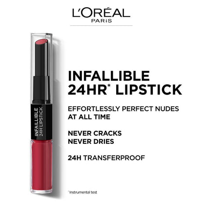 L'Oreal Paris Infallible 24H 2-Step Lipstick 803 Eternally Exposed