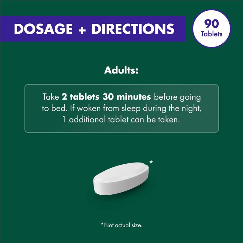 Nature's Own Complete Sleep Advance 90 Tablets Exclusive Size