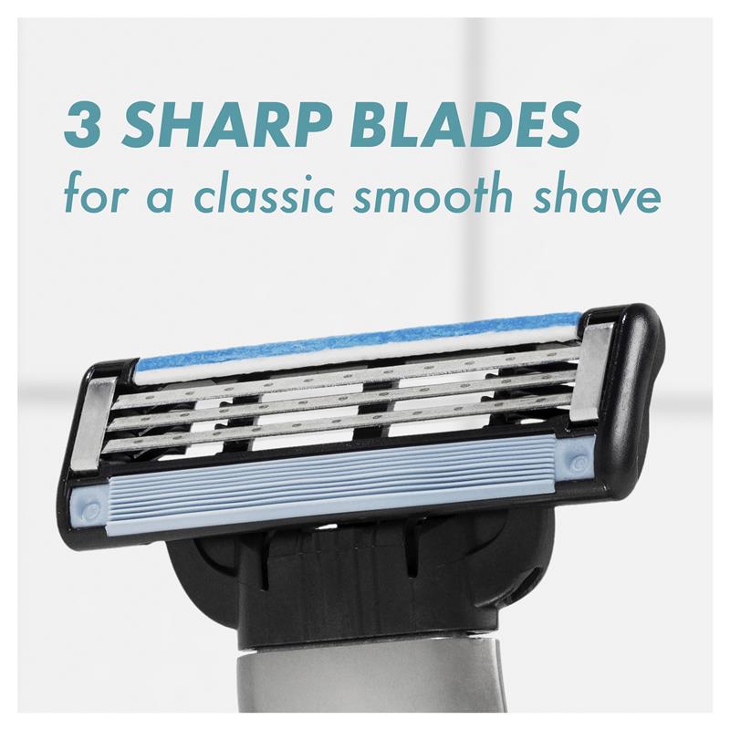 Gillette Mach 3 Turbo 3D Cartridges Value Pack 10 Count