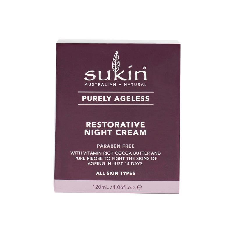 Sukin Purely Ageless Restorative Night Cream 120ml