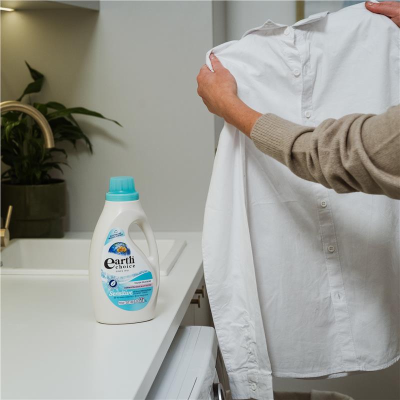 Earth Choice Laundry Liquid Ultra Concentrate Sensitive 1 Litre - Eco-Friendly Cleaning Power