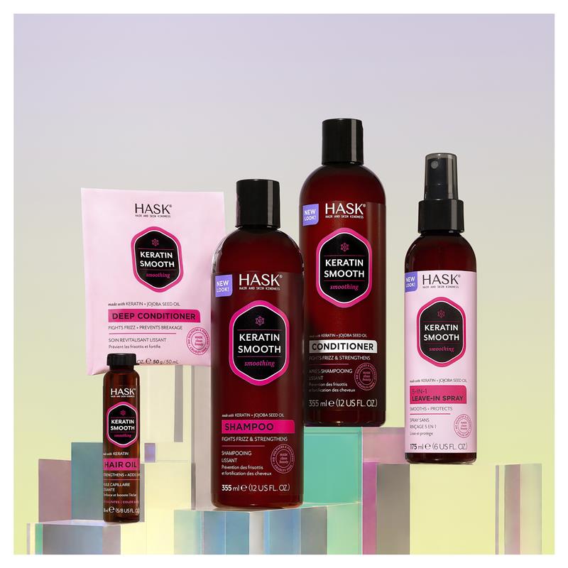Hask Keratin Protein Smoothing Conditioner 355ml
