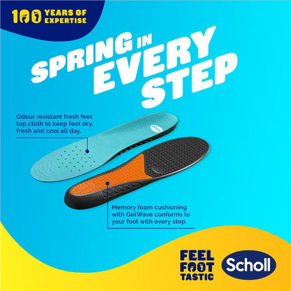Scholl Gel Activ Insole Work & Boot Large