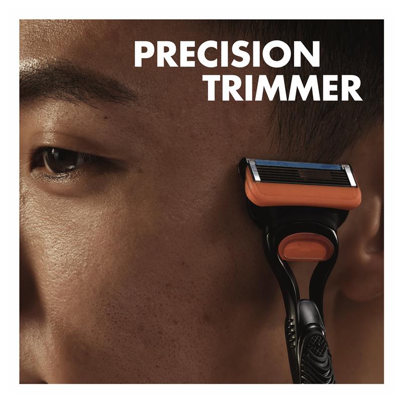 Gillette Fusion5 Power Razor Blade Refills -  4-Blade Precision Trimmer