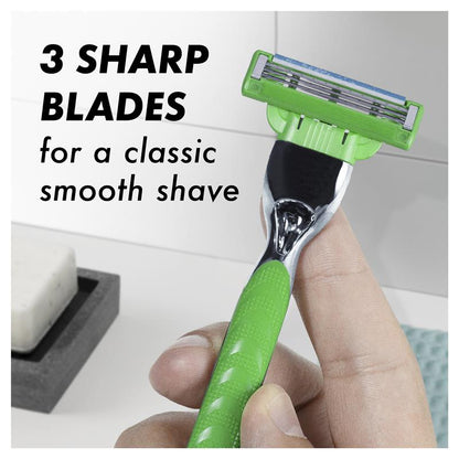 Gillette Mach3 Sensitive Razor Blade Refills - 8 Pack, 3 Blades