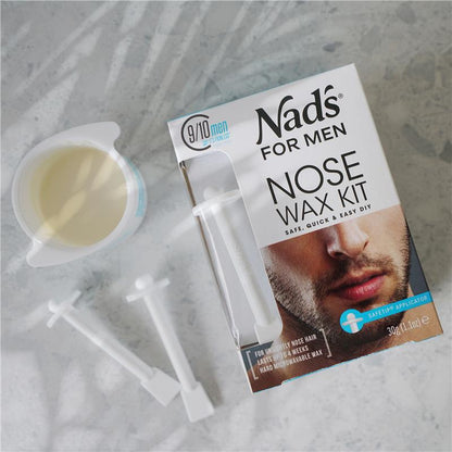Nad's for Men Nose Wax 30g - Quick and Easy Nose Hair Removal