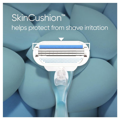 Gillette Venus 3-Blade Smooth Pivoting Razor Refills, 4-Pack