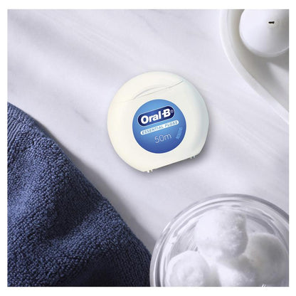 Oral-B Essential Floss - 2x50m for Comprehensive Dental Care