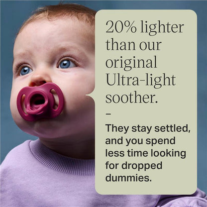 Tommee Tippee Ultralight Soother Day 6-18 Months 2 Pack