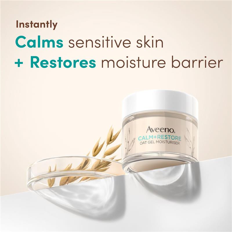 Aveeno Face Calm and Restore Nourishing Oat Cleanser 200ml
