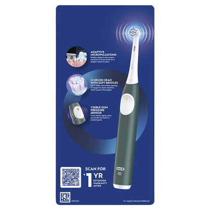 Oral-B iO Series 2 Electric Toothbrush - Forest Green