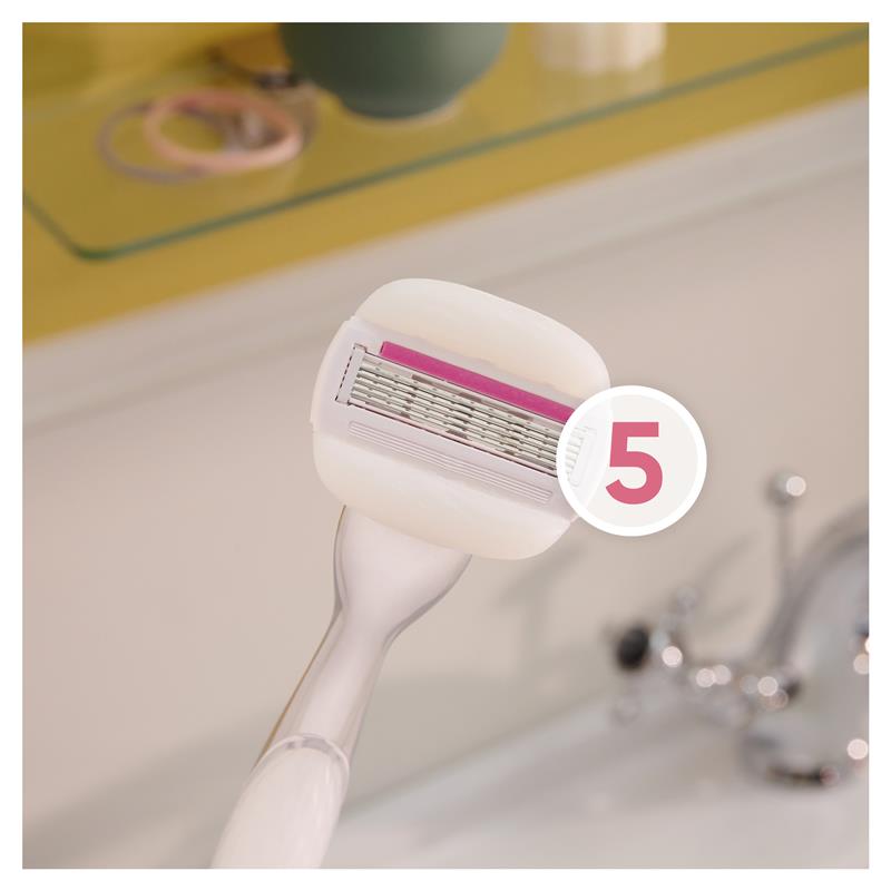 Gillette Venus Comfort Glide Sugarberry Platinum + 2 Blade Refills