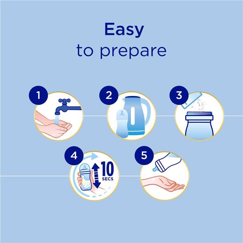 Aptamil Gold+ 1 Baby Infant Formula 900g - From Birth to 6 Months