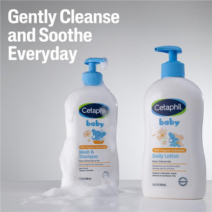 Cetaphil Baby Calendula Wash & Shampoo 400ml