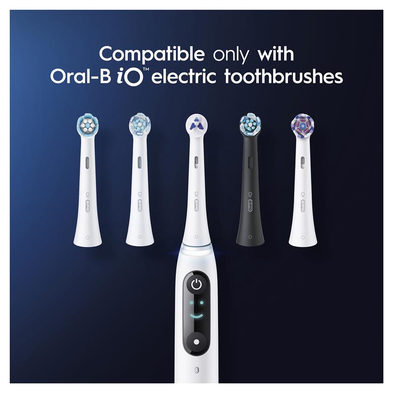 Oral-B iO Specialized Clean Brush Heads - White (2 Pack)