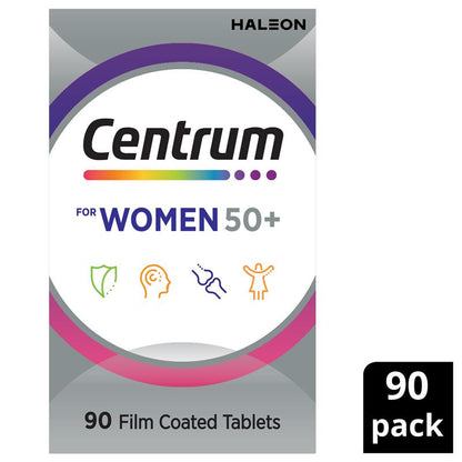 Centrum For Women 50+ 90 Tablets Exclusive Size