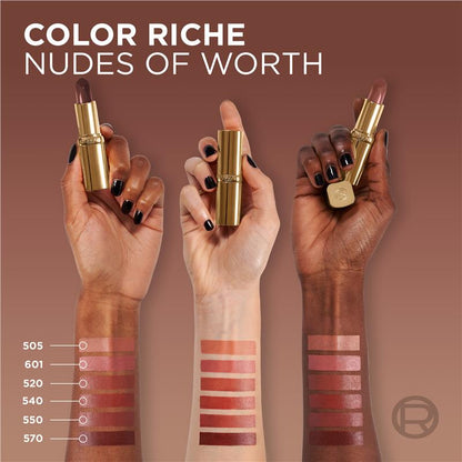 L'Oreal Paris Color Riche Classic Satin Lipstick 520 Defiant