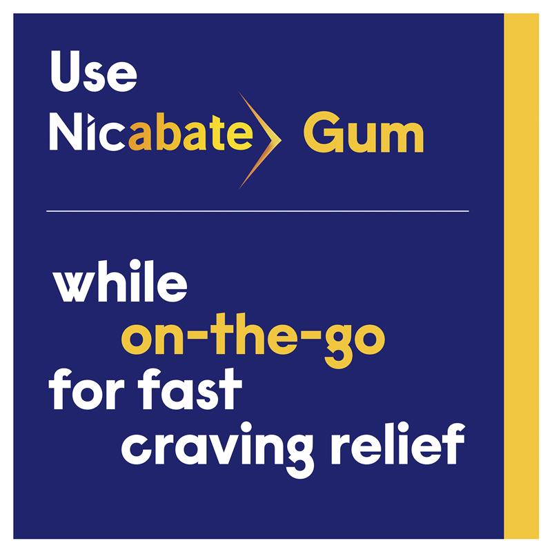 Nicabate Gum 2mg Extra Fresh 250 Pieces - Effective Smoking Cessation Aid