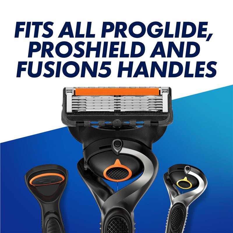 Gillette Proglide Manual Razor + 4 Blade Refills Starter Kit