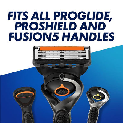 Gillette Proglide Manual Razor + 4 Blade Refills Starter Kit