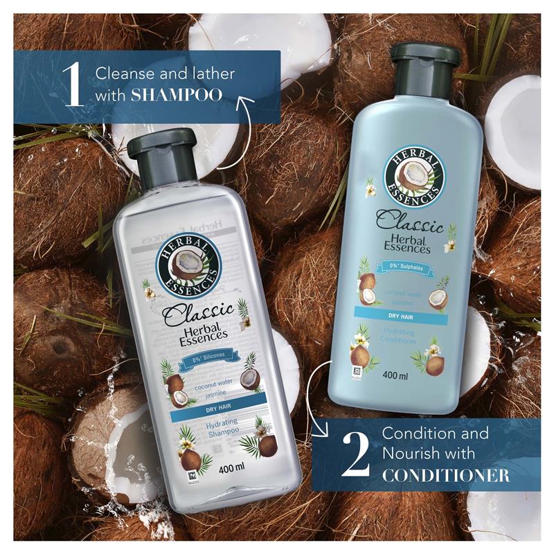 Herbal Essences Classics Coconut Shampoo 400ml