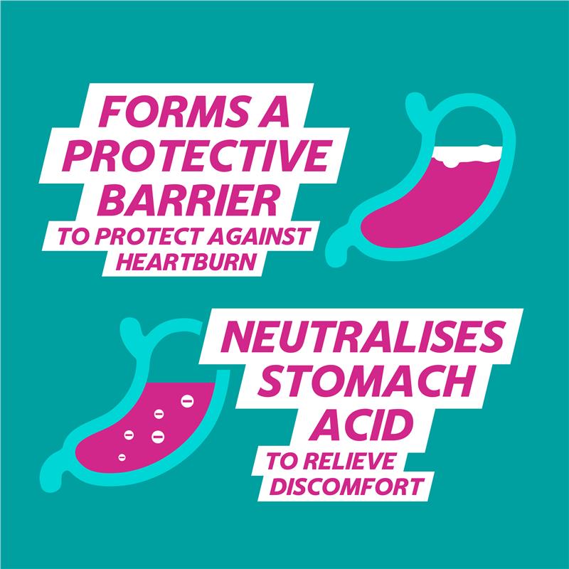 Gaviscon Dual Action Liquid Peppermint 500ml