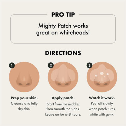 Hero Mighty Patch Nose - 8 Pack for Effective Pore Treatment