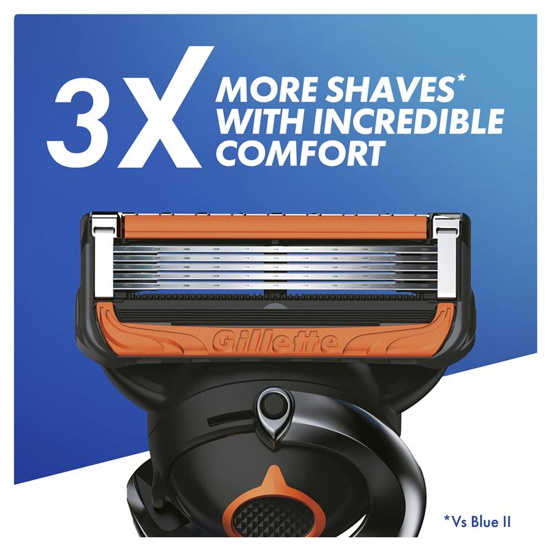 Gillette Fusion Proglide Power Razor Blades - 4 Pack