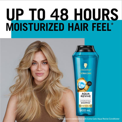 Schwarzkopf Extra Care Aqua Revive Moisturising Shampoo 400ml