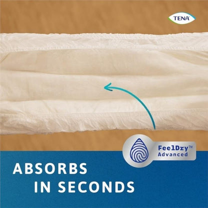 TENA ProSkin Maxi Incontinence Pants Large 10 Pants, Absorbent, Odor Control