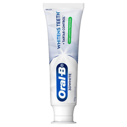 Oral-B 3D White Long Lasting Freshness Toothpaste - 110g