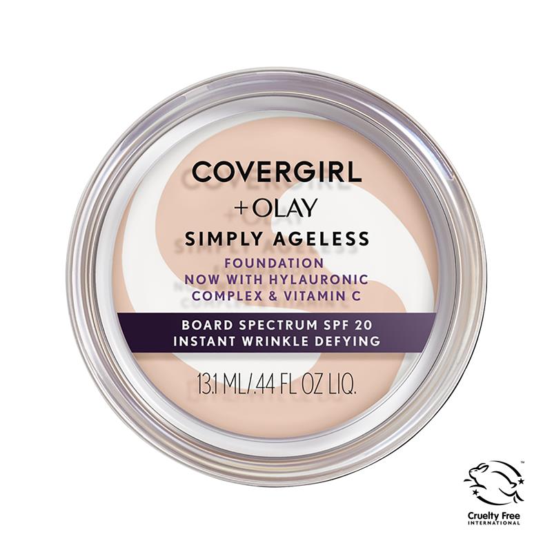 Covergirl Simply Ageless Instant Wrinkle Defying Foundation 200 Fair Ivory 12g