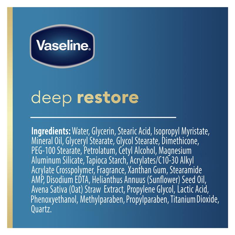Vaseline Intensive Care Body Lotion Deep Restore 750ml - Deep Moisture for Healthy Skin